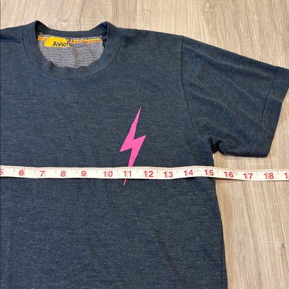 Aviator Nation Lightening Bolt Boyfriend Tee - Picture 12 of 14